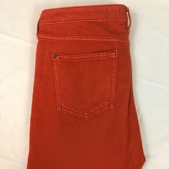 Pilcro and the Letterpress Denim - ANTHROPOLOGIE Pilcro Size 28 Salmon Ankle Jeans